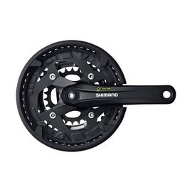 Система велосипедная SHIMANO Alivio T4010, для 3x9speed, 175мм, Octalink, без каретки, с защитой, черный, EFCT4010E866CL, изображение  - НаВелосипеде.рф