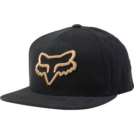 Бейсболка Fox Instill Snapback Hat Black/Yellow 2020, 21999-019-OS, Вариант УТ-00196598: Размер: one size, изображение  - НаВелосипеде.рф