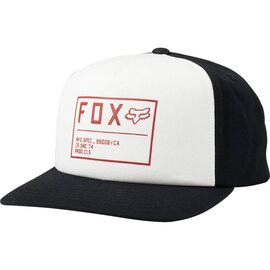 Бейсболка Fox Non Stop Snapback Hat Black/White 2020, 23680-018-OS, Вариант УТ-00196603: Размер: one size, изображение  - НаВелосипеде.рф