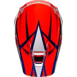 Козырек к шлему Fox V3 Helmet Visor Idol, Orange/Blue, 25094-592-L, Вариант УТ-00196973: Размер: L, изображение  - НаВелосипеде.рф