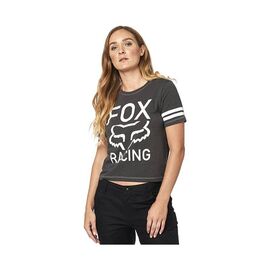 Велофутболка женская Fox Established SS Tee, Black Vintage, 2020, 23568-587-M, Вариант УТ-00197272: Размер: M , изображение  - НаВелосипеде.рф