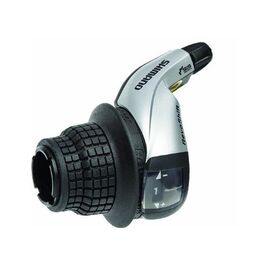 Шифтер велосипедный SHIMANO SL-RS45-L TOURNEY REVO SHIFT, левый, 3 скорости (SIS), трос 1800мм, ASLRS45LSA, изображение  - НаВелосипеде.рф
