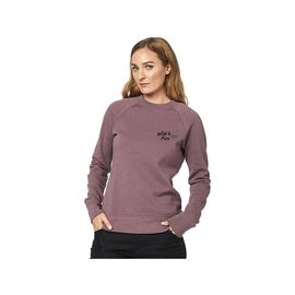 Толстовка женская Fox Wild N Free Crew Fleece, фиолетовый 2020, Вариант УТ-00197219: Размер: L, изображение  - НаВелосипеде.рф