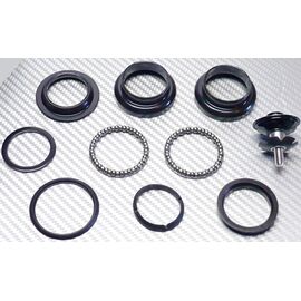 Рулевая колонка NECO H846, 1-1/8"*34*30 Н:25,5mm, подшипник 5/32"х22х2pcs, без якоря, NECO H846 1-1/8"*34*30 Н:25,5mm, изображение  - НаВелосипеде.рф