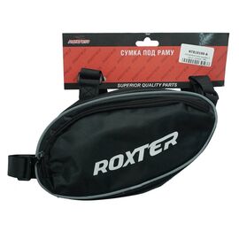 Сумка велосипедная ROXTER, под раму, в торговой упаковке, черный, NTB18199-A, изображение  - НаВелосипеде.рф