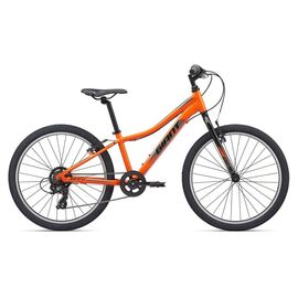 Подростковый велосипед Giant XTC Jr Lite 24" 2020, Вариант УТ-00202722: Рама: OneSizeOnly (Рост: 130-150 см), Цвет: оранжевый, изображение  - НаВелосипеде.рф