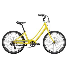 Женский велосипед LIV Suede 2 26" 2020, Вариант УТ-00202727: Рама: M (Рост: 165-184 см), Цвет: желтый, изображение  - НаВелосипеде.рф