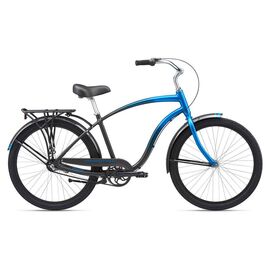 Городской велосипед Giant Simple Three 26" 2020, Вариант УТ-00202767: Рама: OneSizeOnly, Цвет: синий металлик, изображение  - НаВелосипеде.рф