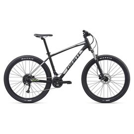 Горный велосипед Giant Talon 3-GE 27.5" 2020, Вариант УТ-00202796: Рама: L (Рост: 179-188 см), Цвет: черный/зеленый, изображение  - НаВелосипеде.рф