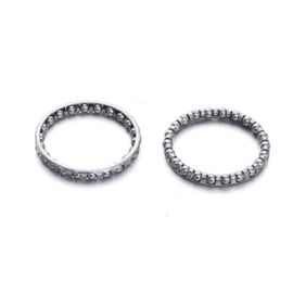 Подшипник рулевой колонки KENLI, на 1.1/8”, серебристый, 5/32X22, изображение  - НаВелосипеде.рф
