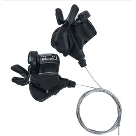 Шифтеры велосипедные MICROSHIFT Mezzo TS39-8, 3х8 скоростей, комплект, TS39-8, изображение  - НаВелосипеде.рф
