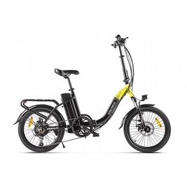 Электровелосипед складной VOLTECO FLEX UP!, 20", 2020, Вариант УТ-00189983: Рама: one size, Цвет: Серебристый, изображение  - НаВелосипеде.рф