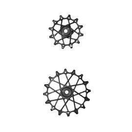 Ролики заднего переключателя Garbaruk, для Shimano, 11T + 16T (для 11 скоростей ), Black, 5907441545839, изображение  - НаВелосипеде.рф