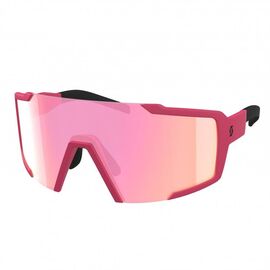 Очки велосипедные SCOTT Shield pink matt pink chrome, 275380-6534276, изображение  - НаВелосипеде.рф