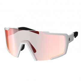 Очки велосипедные SCOTT Shield white red chrome enhancer, 275380-0002009, изображение  - НаВелосипеде.рф