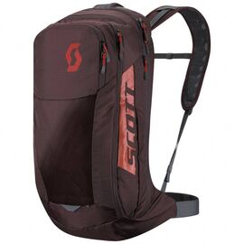 Велорюкзак SCOTT Trail Rocket Evo FR' 24 л, maroon red/orange pumpkin, 264499-6436, изображение  - НаВелосипеде.рф