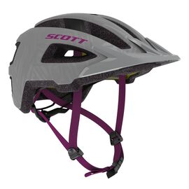 Шлем велосипедный SCOTT Groove Plus (CE), серо-фиолетовый 2020, 275208-6158, Вариант УТ-00202261: Размер: M\L, изображение  - НаВелосипеде.рф