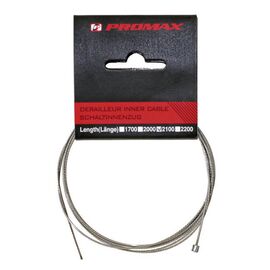 Трос переключения ProMax, 2100х1,1mm, серебристый, 374045, изображение  - НаВелосипеде.рф