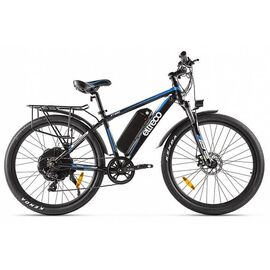 Электровелосипед Eltreco XT880D, 27,5", 2019, Вариант УТ-00173772: Рама: one size, Цвет: black, изображение  - НаВелосипеде.рф