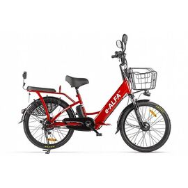 Электровелосипед  GREEN CITY e-ALFA, 24", 2020, Вариант УТ-00189948: Рама: one size, Цвет: Белый, изображение  - НаВелосипеде.рф