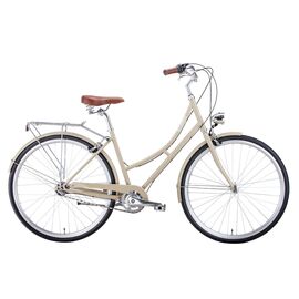 Городской велосипед BEARBIKE Алжир 28" 2019, Вариант УТ-00203108: Рама: 450мм (Рост: 150-180см), Цвет: кремовый, изображение  - НаВелосипеде.рф