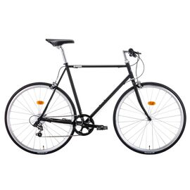 Городской велосипед BEARBIKE Тайбей 700C 2019, Вариант УТ-00203119: Рама: 540 мм (Рост: 175-181см), Цвет: черный, изображение  - НаВелосипеде.рф