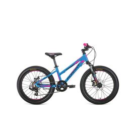 Детский велосипед FORMAT 7422 20" 2020, Вариант УТ-00203129: Рама: 10,5" (Рост: 112-136см), Цвет: голубой, изображение  - НаВелосипеде.рф