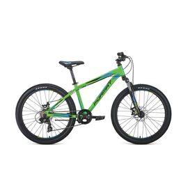Подростковый велосипед FORMAT 6413 24" 2020, Вариант УТ-00203132: Рама: 13" (Рост: 127-147см), Цвет: зеленый, изображение  - НаВелосипеде.рф