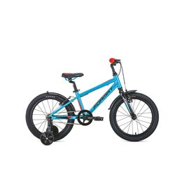 Детский велосипед FORMAT Kids 18" 2020, Вариант УТ-00203144: Рама: OS (Рост: 110-130см), Цвет: голубой, изображение  - НаВелосипеде.рф