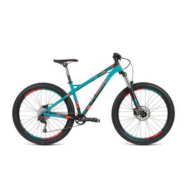 Горный велосипед FORMAT 1313 Plus 27,5" 2019, Вариант УТ-00203164: Рама: XL (Рост: 183-197см), Цвет: бирюзовый, изображение  - НаВелосипеде.рф