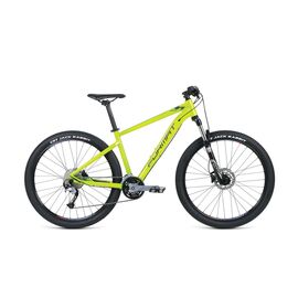 Горный велосипед FORMAT 1411 27,5" 2019, Вариант УТ-00203177: Рама: S (Рост: 153-167см), Цвет: желтый, изображение  - НаВелосипеде.рф