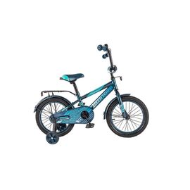 Детский велосипед TECH TEAM 134 16" 2019, Вариант УТ-00203320: Рост: 100-118 см, Цвет: синий, изображение  - НаВелосипеде.рф