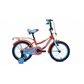 Детский велосипед FORWARD FUNKY 16" 2020, Вариант УТ-00203309: Рост: 100-118 см, Цвет: голубой/светло-зеленый, изображение  - НаВелосипеде.рф