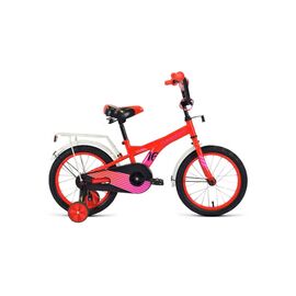 Детский велосипед FORWARD CROCKY 16" 2020, Вариант УТ-00203302: Рост: 100-118 см, Цвет: бирюзовый/оранжевый, изображение  - НаВелосипеде.рф