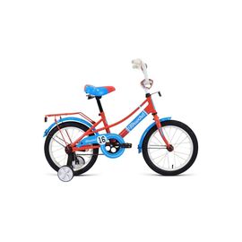 Детский велосипед FORWARD AZURE 16" 2020, Вариант УТ-00203271: Рост: 100-118 см, Цвет: бежевый/голубой, изображение  - НаВелосипеде.рф
