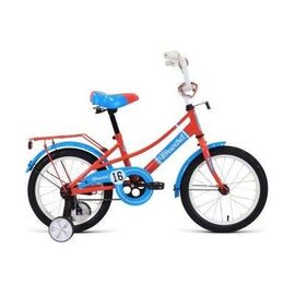 Детский велосипед FORWARD AZURE 18" 2020, Вариант УТ-00203329: Рост: 105-130 см, Цвет: бежевый/голубой, изображение  - НаВелосипеде.рф