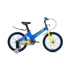 Детский велосипед FORWARD COSMO 18" 2020, Вариант УТ-00203336: Рост: 105-130 см, Цвет: синий, изображение  - НаВелосипеде.рф