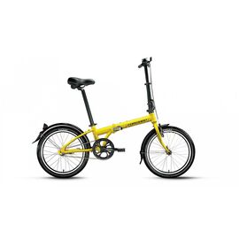 Складной велосипед FORWARD ENIGMA 1.0 20" 2019, Вариант УТ-00203375: Рама: 14" (Рост: OneSize), Цвет: желтый матовый, изображение  - НаВелосипеде.рф