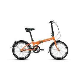 Складной велосипед FORWARD ENIGMA 3.0 20" 2019, Вариант УТ-00203383: Рама: 11" (Рост: OneSize), Цвет: оранжевый матовый, изображение  - НаВелосипеде.рф