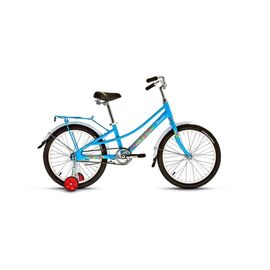 Детский велосипед FORWARD AZURE 20" 2020, Вариант УТ-00203389: Рама: 10,5" (Рост: 115-140 см), Цвет: бежевый/голубой, изображение  - НаВелосипеде.рф