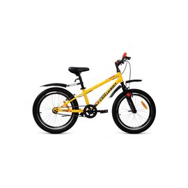 Детский велосипед FORWARD UNIT 1.0 20" 2020, Вариант УТ-00203424: Рама: 10,5" (Рост: 115-130 см), Цвет: желтый, изображение  - НаВелосипеде.рф