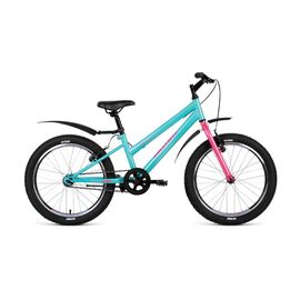 Детский велосипед ALTAIR MTB HT low 20" 2019, Вариант УТ-00203407: Рама: 10,5" (Рост: 115-130 см), Цвет: зеленый, изображение  - НаВелосипеде.рф