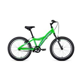 Детский велосипед FORWARD COMANCHE 1.0 20" 2020, Вариант УТ-00203413: Рама: 10,5" (Рост: 115-130 см), Цвет: желтый/белый, изображение  - НаВелосипеде.рф