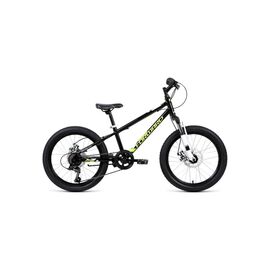 Детский велосипед FORWARD UNIT PRO disc 20" 2020, Вариант УТ-00203432: Рама: 10,5" (Рост: 115-130 см), Цвет: черный, изображение  - НаВелосипеде.рф