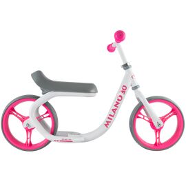 Беговел Tech Team Milano 3.0 12", розово-белый, 2019, TTMilano3pink, изображение  - НаВелосипеде.рф