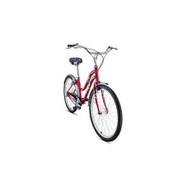 Городской велосипед FORWARD EVIA AIR 26 2.0 26" 2019, Вариант УТ-00203519: Рама: 16" (Рост: 145-165см), Цвет: темно-красный, изображение  - НаВелосипеде.рф