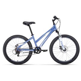 Подростковый велосипед FORWARD IRIS 24" 2.0 disc 2020, Вариант УТ-00203470: Рама: 13" (Рост: 130 - 145 см), Цвет: оранжевый, изображение  - НаВелосипеде.рф