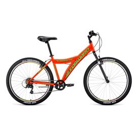 Горный велосипед FORWARD DAKOTA 26" 1.0 2020, Вариант УТ-00203490: Рама: 16,5" (Рост: 170 - 175 cm), Цвет: светло-зеленый/белый, изображение  - НаВелосипеде.рф