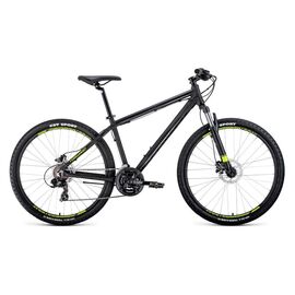 Горный велосипед FORWARD APACHE 27,5" 3.0 disc 2020, Вариант УТ-00203548: Рама: 17" (Рост: 175 - 180 cm), Цвет: бирюзовый/светло-зеленый, изображение  - НаВелосипеде.рф