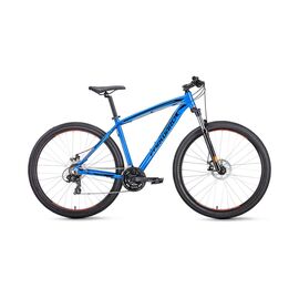 Горный велосипед FORWARD NEXT 29" 2.0 disc 21 скорость 2020, Вариант УТ-00203607: Рама: 17" (Рост: 175 - 180 cm), Цвет: синий , изображение  - НаВелосипеде.рф